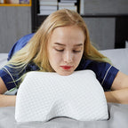 Ergonomic Cuddle Pillow for Side Sleepers