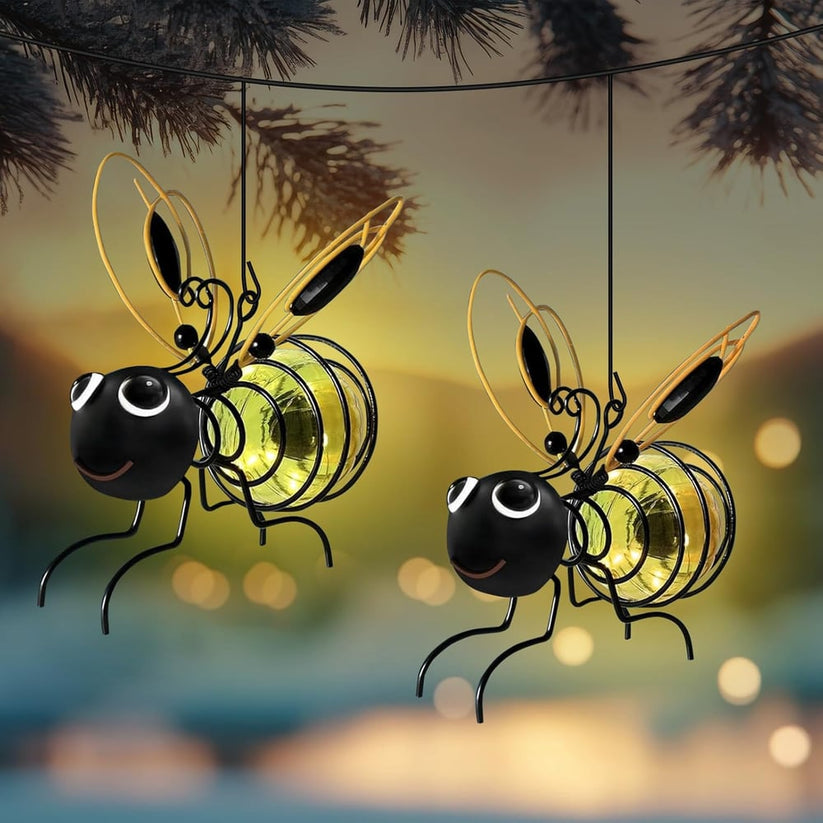 Solar Bee Light - Hanging Garden Decoration