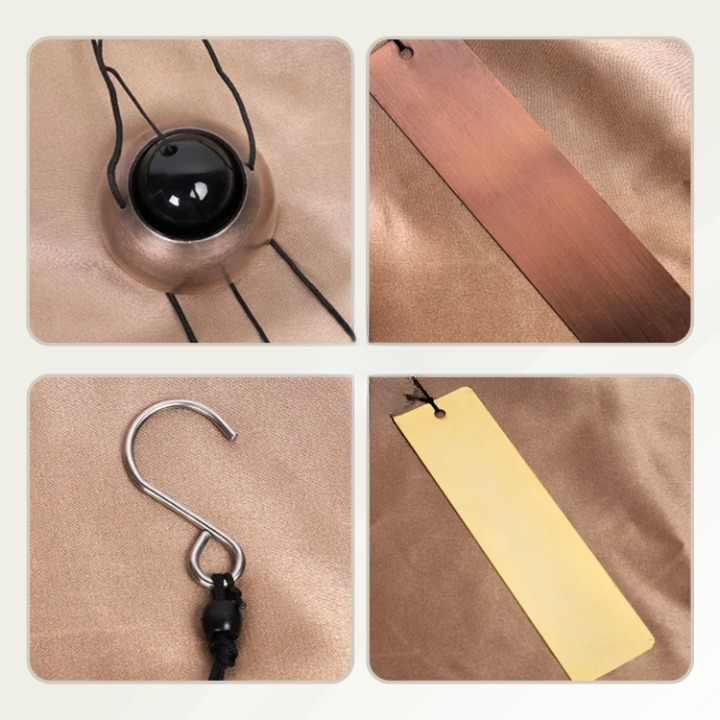 Metal Wind Chimes with Melodic Tones