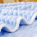 Soft Fleece Towel Set with Hanging Loop