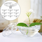 Floating Flower Holder - Clear Stem Support for Arrangements
