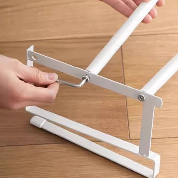 Under-Shelf Storage – Double Your Shelf Space Instantly