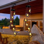 Solar Hanging Light with Celestial Design