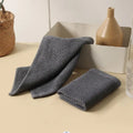 Honeycomb Cotton Kitchen Towels – Ultra Absorbent Gray 13"x13"