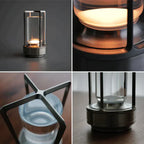 Modern Crystal Lantern with Touch Control
