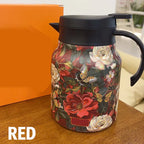 Insulated Carafe 1 L – Keeps Drinks Warm for Hours Red 1000 ml
