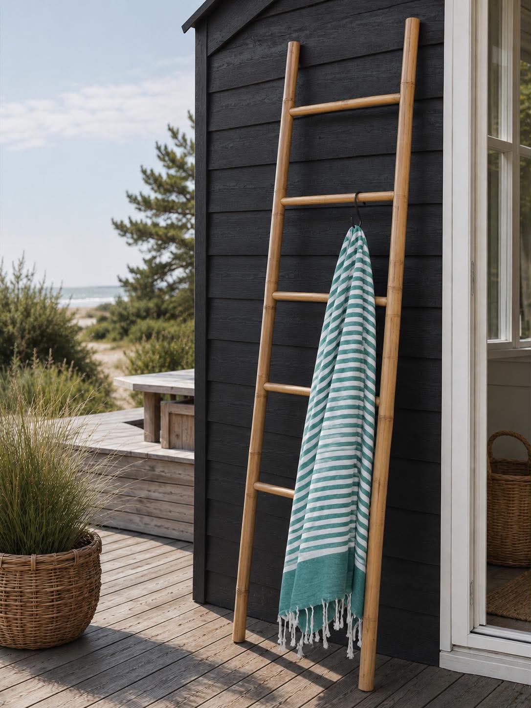 Hammam Turkish Towel with Tassels