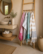 Hammam Turkish Towel with Tassels