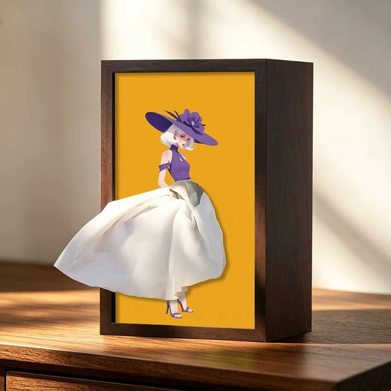 Ballet Dancer Tissue Box Holder