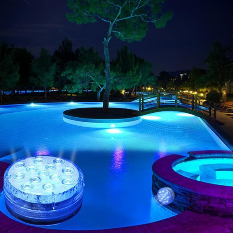 Submersible LED Pool Lights with Remote Control