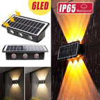 Solar Wall Light with Motion Sensor – Automatic Outdoor Lighting