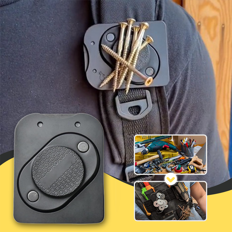 Magnetic Tool Holder with Belt Clip