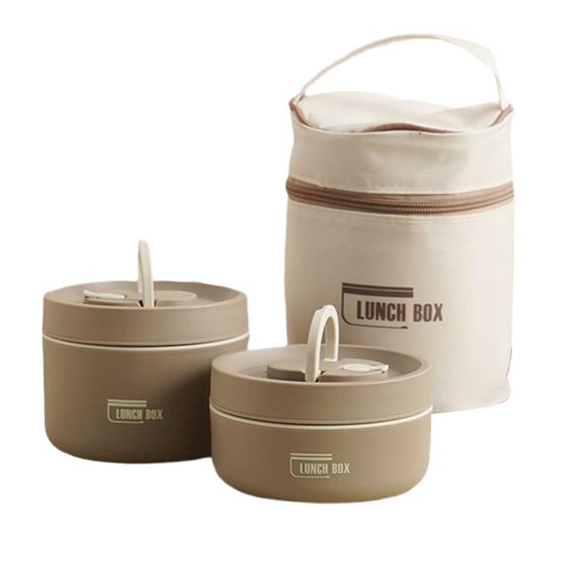 Insulated Lunch Box Set with Vacuum Seal