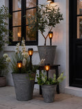 Solar Garden Torch Lights with Flame Effect