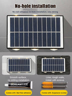 Solar Wall Light with Motion Sensor – Automatic Outdoor Lighting