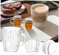 Mini Beer Mug Shot GlassesClear Plastic Steins - 50 pieces
