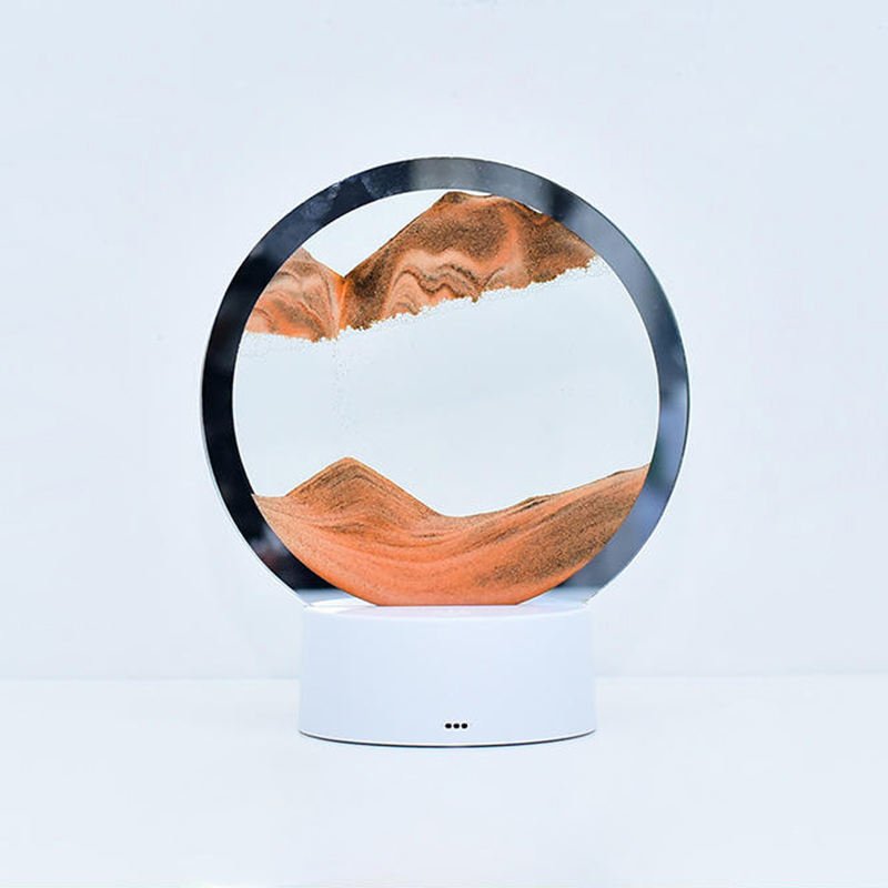 LED Sand Art Lamp with Color Changing Light