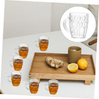 Mini Beer Mug Shot GlassesClear Plastic Steins - 50 pieces