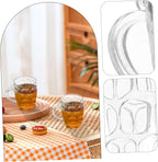 Mini Beer Mug Shot GlassesClear Plastic Steins - 50 pieces