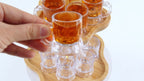 Mini Beer Mugs – Clear Plastic Shot Glasses with Handles