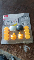 Adhesive Cable Clips Set with Thumbs Up HooksMix