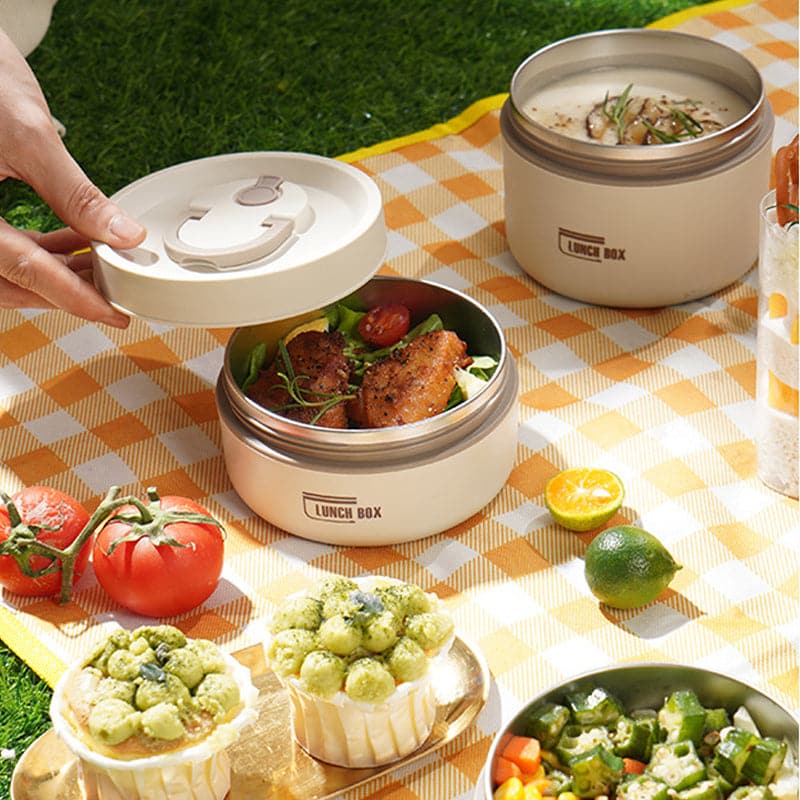 Insulated Lunch Box Set with Vacuum Seal
