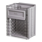 Hanging Trash Bin for Kitchen Cabinets Gray