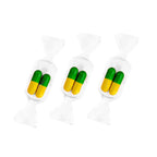 Clear Candy-Shaped Jewelry Storage Boxes - Set of 10