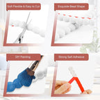 Self-Adhesive Decorative Bead Trim - No-Drill Installation