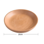 Handcrafted Walnut Wood Serving Plate Light Extra Large
