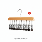 Rotating Multi-Hook Closet Organizer with 360° Swivel