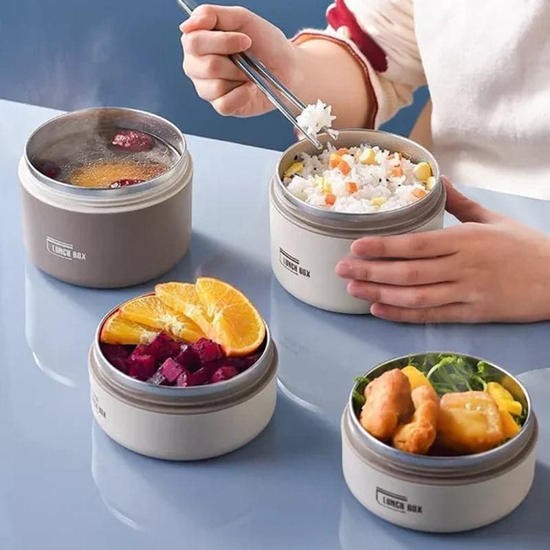 Insulated Lunch Box Set with Vacuum Seal