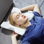 Ergonomic Cuddle Pillow for Side Sleepers