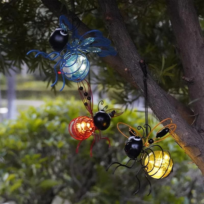 Solar Bee Light - Hanging Garden Decoration