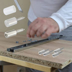 Heavy Duty Cabinet Fastening Screws with Rubber Sleeves
