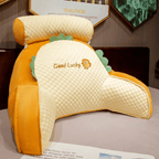 Reading Pillow with Cooling Cover – Ergonomic Backrest Toast