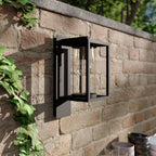 Modern Outdoor Wall Lamp with Glass Diffuser