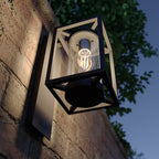 Modern Outdoor Wall Lamp with Glass Diffuser