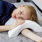 Ergonomic Cuddle Pillow for Side Sleepers