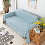 Waterproof Sofa Throw Cover with Jacquard Edge