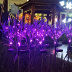 Solar Lavender Garden Light with LED Accent Lighting