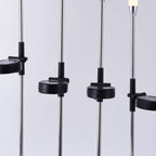 Solar Garden Path Lights with Art Deco Design