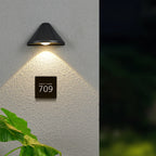 Triangle LED Wall Sconce - Outdoor Waterproof Aluminum