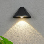 Triangle LED Wall Sconce - Outdoor Waterproof Aluminum