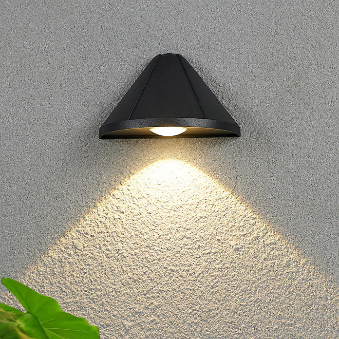 Triangle LED Wall Sconce - Outdoor Waterproof Aluminum