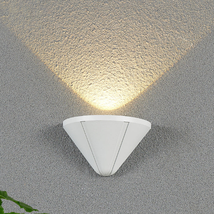 Triangle LED Wall Sconce - Outdoor Waterproof Aluminum