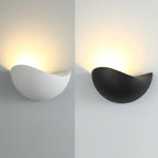 Modern LED Wall Sconce with Curved Design