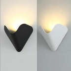 Modern LED Wall Sconce with Curved Design