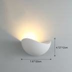 Modern LED Wall Sconce with Curved Design