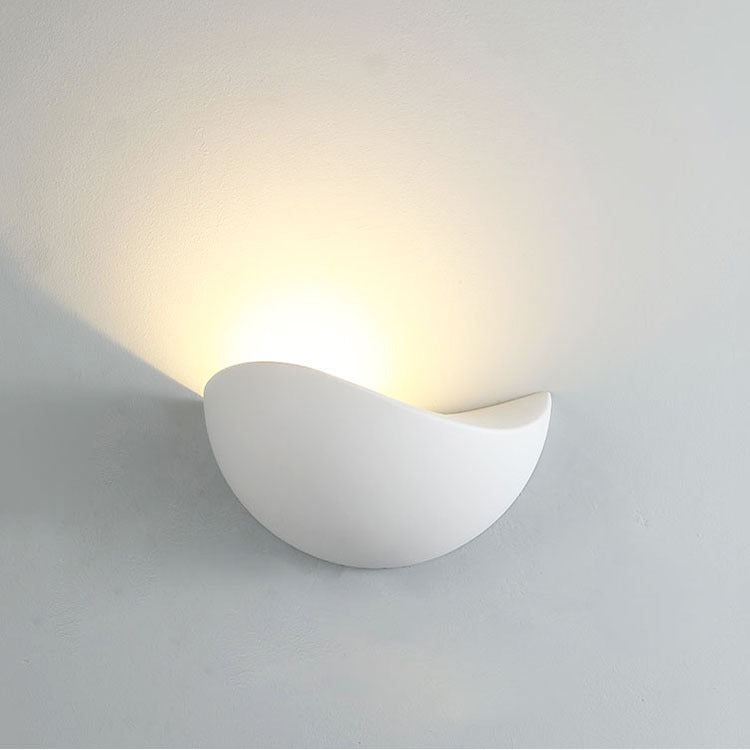 Modern LED Wall Sconce with Curved Design